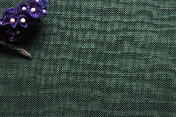 リネンドナ　緑 linen100%